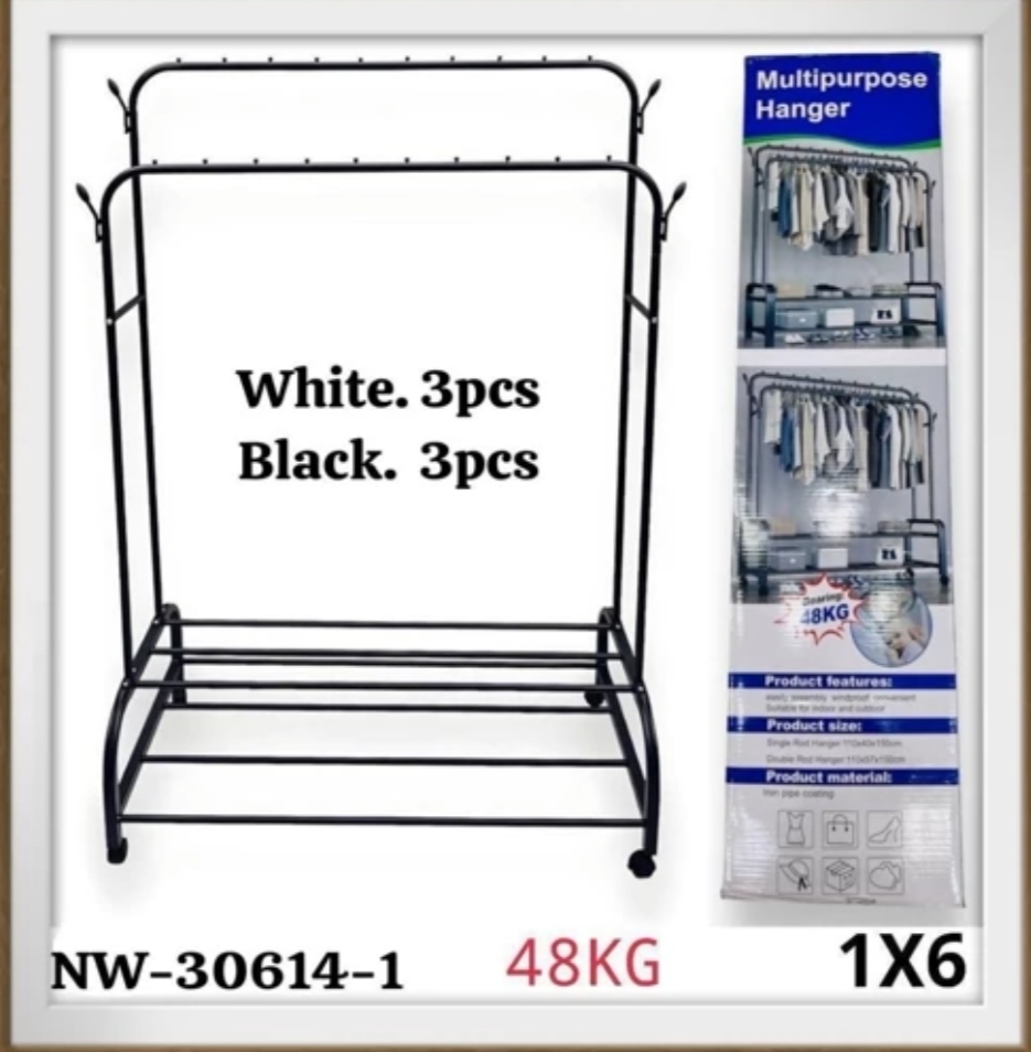 رگال ۴۸ کیلو‌ دو لاین چرخ دار Multipurpose Hanger